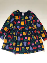 Load image into Gallery viewer, NWOT Hanna Andersson Happy Veggies Pocket Dress