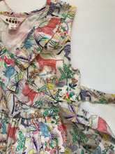 Load image into Gallery viewer, NWT Mini Boden Tropical Garden Wrap Dress