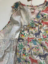 Load image into Gallery viewer, NWT Mini Boden Tropical Garden Wrap Dress