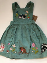 Load image into Gallery viewer, NWT Mini Boden Cord Applique Pinafore