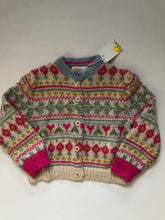 Load image into Gallery viewer, NWT Mini Boden Oversized Fair Isle Cardigan