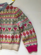 Load image into Gallery viewer, NWT Mini Boden Oversized Fair Isle Cardigan
