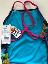 Load image into Gallery viewer, NWT Speedo Printed Fixed Back One Piece Female Training Swimsuit