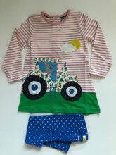 Load image into Gallery viewer, NWOT Mini Boden Big Appliqué Dress Set