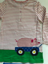 Load image into Gallery viewer, NWOT Mini Boden Big Appliqué Dress Set