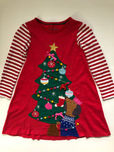 Load image into Gallery viewer, VGUC Mini Boden Festive Big Appliqué Jersey Dress 6-7Y