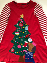 Load image into Gallery viewer, VGUC Mini Boden Festive Big Appliqué Jersey Dress 6-7Y