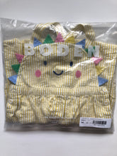 Load image into Gallery viewer, HTF NWT Mini  Boden Sunshine Woven Dungarees