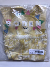 Load image into Gallery viewer, HTF NWT Mini  Boden Sunshine Woven Dungarees