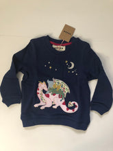 Load image into Gallery viewer, MWT Mini Boden Logo Applique Sweatshirt