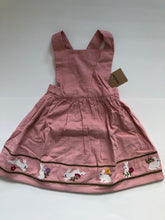 Load image into Gallery viewer, NWT Mini Boden Cord Applique Pinafore