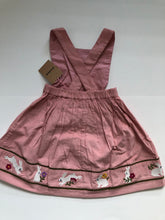 Load image into Gallery viewer, NWT Mini Boden Cord Applique Pinafore