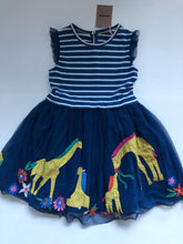 Load image into Gallery viewer, NWT Mini Boden Giraffe Tulle Dress