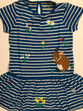 Load image into Gallery viewer, NWOT Mini Boden Short Sleeve Embroidered Dress