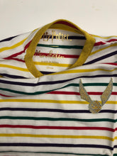 Load image into Gallery viewer, NEW Mini Boden Golden Snitch Breton Tee shirt