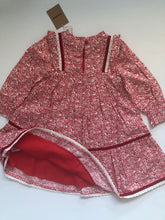 Load image into Gallery viewer, NWT Mini Boden Lace Trim Nostalgic Dress