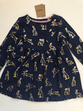 Load image into Gallery viewer, NWT Mini Boden Long Sleeve Fun Jersey Dress