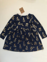 Load image into Gallery viewer, NWT Mini Boden Long Sleeve Fun Jersey Dress