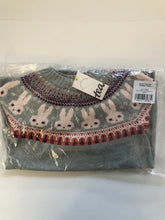 Load image into Gallery viewer, NWT Tea Collection Bunny Fair Isle Sweater Dress