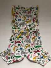 Load image into Gallery viewer, NWOT Mini Boden Jersey Ruffle Romper