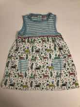 Load image into Gallery viewer, NWOT Baby Boden Donkey Stripe Jersey Dress