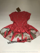 Load image into Gallery viewer, NWT Mini Boden Jersey Unicorn Applique Dress