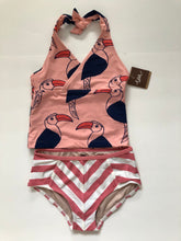 Load image into Gallery viewer, NWT Tea collection Halter Top Swim Set