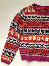 Load image into Gallery viewer, HTF NWOT Mini Boden Halloween Fair Isle Cardigan