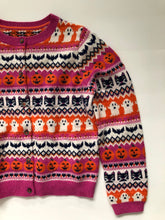 Load image into Gallery viewer, HTF NWOT Mini Boden Halloween Fair Isle Cardigan
