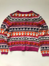 Load image into Gallery viewer, HTF NWOT Mini Boden Halloween Fair Isle Cardigan