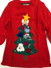 Load image into Gallery viewer, NWOT Mini Boden Cosy Appliqué Sweatshirt Dress