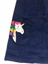 Load image into Gallery viewer, NWOT Mini Boden Cord Appliqué Pinafore Dress