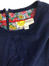 Load image into Gallery viewer, NWOT Mini Boden Cord Appliqué Pinafore Dress