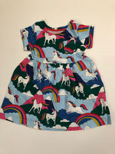 Load image into Gallery viewer, NWOT Mini Boden Unicorn Jersey Dress