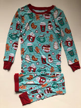Load image into Gallery viewer, NWOT Little Sleepies Holiday Two-Piece Pajama Set