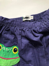 Load image into Gallery viewer, NWOT Mini Boden Frog Appliqué Skirt