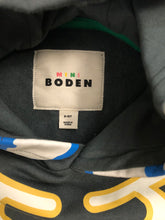 Load image into Gallery viewer, NWOT Mini Boden Glow Print Skeleton Hoodie