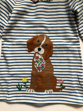 Load image into Gallery viewer, NWOT Mini Boden Appliqué Sweatshirt Dress