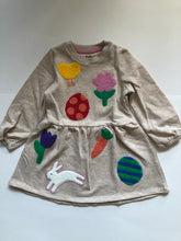 Load image into Gallery viewer, NWOT Mini Boden Joan Boucle Appliqué Dress