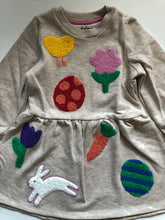 Load image into Gallery viewer, NWOT Mini Boden Joan Boucle Appliqué Dress