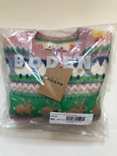Load image into Gallery viewer, NWT Mini Boden Edie Fair Isle Cardigan