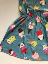 Load image into Gallery viewer, NWOT Mini Boden Animal Ice Cream Dress