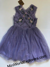 Load image into Gallery viewer, NWT Mini Boden Tulle Cross-Back Dress