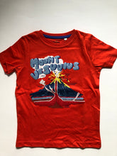 Load image into Gallery viewer, NWOT Mini Boden Educational Textured Fact T-Shirt