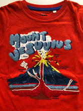 Load image into Gallery viewer, NWOT Mini Boden Educational Textured Fact T-Shirt