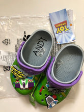 Load image into Gallery viewer, NWT Toy Story Buzz light year Crocs