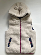 Load image into Gallery viewer, NWOT Mini Boden Borg Mix Reversible Vest