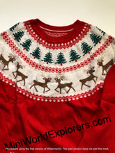 Load image into Gallery viewer, NWOT Boden Edie Holiday Fair Isle Crewneck Sweater