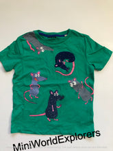 Load image into Gallery viewer, NWOT Mini Boden Short Sleeve Bouclé T-shirt