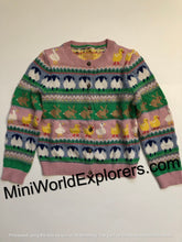 Load image into Gallery viewer, NWOT Mini Boden Edie Fair Isle Cardigan
